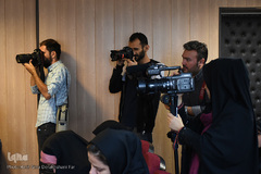 نشست خبری دانشگاه هنرهای اسلامی - ایرانی استاد فرشچیان