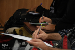 نشست خبری دانشگاه هنرهای اسلامی - ایرانی استاد فرشچیان