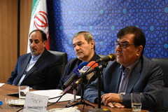 نشست خبری دانشگاه هنرهای اسلامی - ایرانی استاد فرشچیان