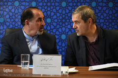 نشست خبری دانشگاه هنرهای اسلامی - ایرانی استاد فرشچیان