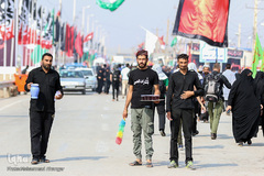 زائران کربلا در شلمچه