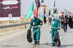 زائران کربلا در شلمچه