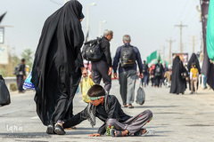 زائران کربلا در شلمچه