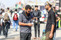 زائران کربلا در شلمچه