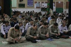 محفل انس با قرآن كريم در مركز آموزش عالی سازمان عقيدتی سياسی ارتش