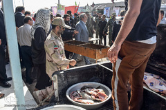 بازدید وزیر کشور از پایانه مرزی چذابه