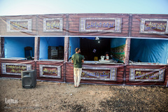 مرز چذابه و شلمچه در آستانه اربعین حسینی