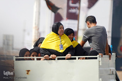 مرز چذابه و شلمچه در آستانه اربعین حسینی