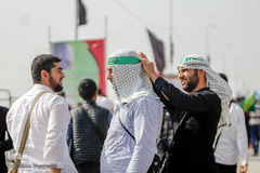 مرز چذابه و شلمچه در آستانه اربعین حسینی