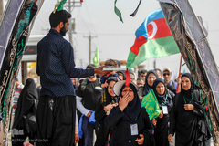 مرز چذابه و شلمچه در آستانه اربعین حسینی