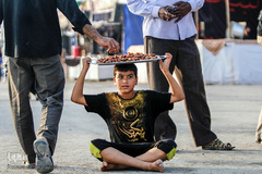 مرز چذابه و شلمچه در آستانه اربعین حسینی