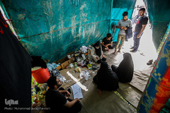 خدمت رسانی موکب جوادالائمه (ع) به زوار اربعین