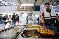 خدمت رسانی موکب جوادالائمه (ع) به زوار اربعین