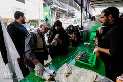 خدمت رسانی موکب جوادالائمه (ع) به زوار اربعین