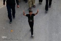 پایان مسیر راهپیمایان اربعین حسینی(ع)