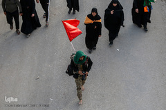 پایان مسیر راهپیمایان اربعین حسینی(ع)