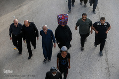 پایان مسیر راهپیمایان اربعین حسینی(ع)