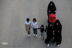 پایان مسیر راهپیمایان اربعین حسینی(ع)