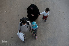 پایان مسیر راهپیمایان اربعین حسینی(ع)