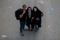 پایان مسیر راهپیمایان اربعین حسینی(ع)