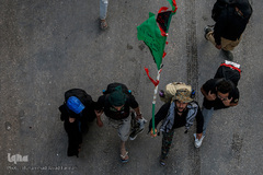 پایان مسیر راهپیمایان اربعین حسینی(ع)