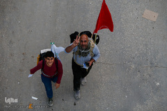 پایان مسیر راهپیمایان اربعین حسینی(ع)