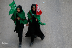 پایان مسیر راهپیمایان اربعین حسینی(ع)