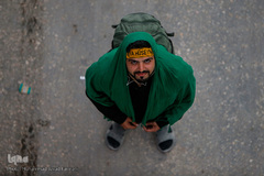 پایان مسیر راهپیمایان اربعین حسینی(ع)