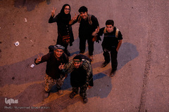 پایان مسیر راهپیمایان اربعین حسینی(ع)