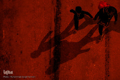 پایان مسیر راهپیمایان اربعین حسینی(ع)