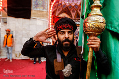 عرض ارادت دسته‌های عزاداری موکب‌ها در شب اربعین