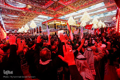 عرض ارادت دسته‌های عزاداری موکب‌ها در شب اربعین