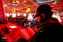 عرض ارادت دسته‌های عزاداری موکب‌ها در شب اربعین