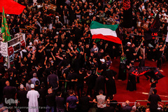 عرض ارادت دسته‌های عزاداری موکب‌ها در شب اربعین