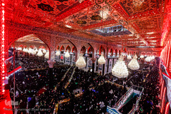 عرض ارادت دسته‌های عزاداری موکب‌ها در شب اربعین