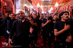 عرض ارادت دسته‌های عزاداری موکب‌ها در شب اربعین