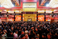 عرض ارادت دسته‌های عزاداری موکب‌ها در شب اربعین