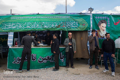 پذیرایی از زائران اربعین حسینی در موکب‌های همدان