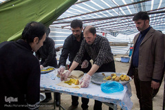 پذیرایی از زائران اربعین حسینی در موکب‌های همدان