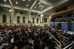 مراسم عزاداری اربعین سیدالشهدا(ع) با حضور هیئت‌های دانشجویی در حسینیه امام خمینی(ره)