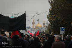 مراسم اربعین حسینی در جوار حرم مطهر رضوی