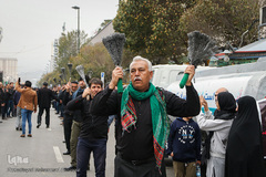 مراسم اربعین حسینی در جوار حرم مطهر رضوی