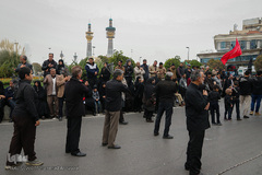 مراسم اربعین حسینی در جوار حرم مطهر رضوی