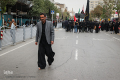 مراسم اربعین حسینی در جوار حرم مطهر رضوی