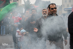 مراسم اربعین حسینی در جوار حرم مطهر رضوی