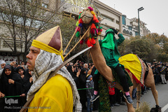 مراسم اربعین حسینی در جوار حرم مطهر رضوی