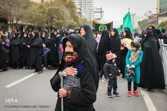 مراسم اربعین حسینی در جوار حرم مطهر رضوی