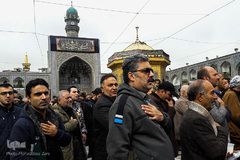 مراسم اربعین حسینی در جوار حرم مطهر رضوی