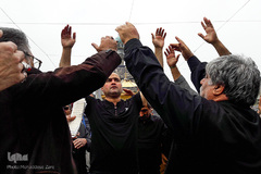 مراسم اربعین حسینی در جوار حرم مطهر رضوی