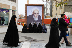 مراسم اربعین حسینی در جوار حرم مطهر رضوی